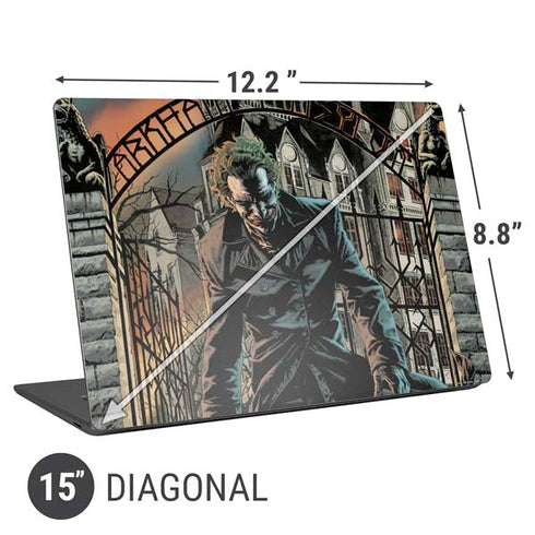 DC Comics The Joker Walking Dark Grounds Comic Art By Lee Bermejo Universal Laptop 15in (12.2 x 8.8in) Skin